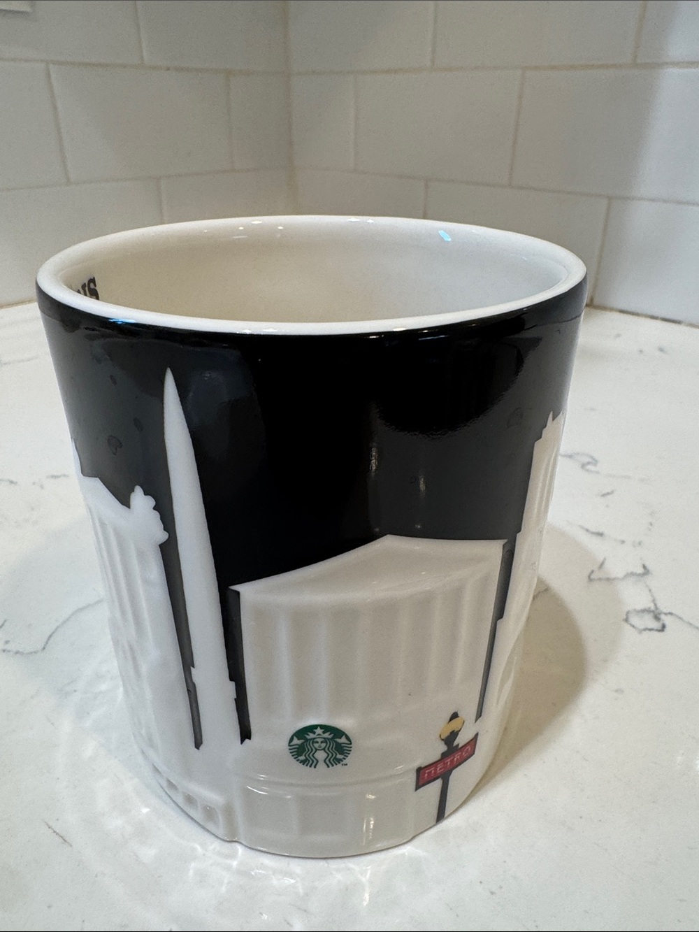 Starbucks Paris Skyline Mug - Black and White 16oz - Picture 8 of 12